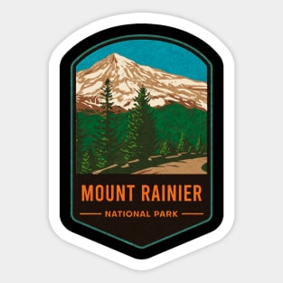 Mount Rainier National Park Sticker